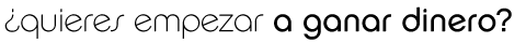Quer&eacute;s empezar a ganar dinero?